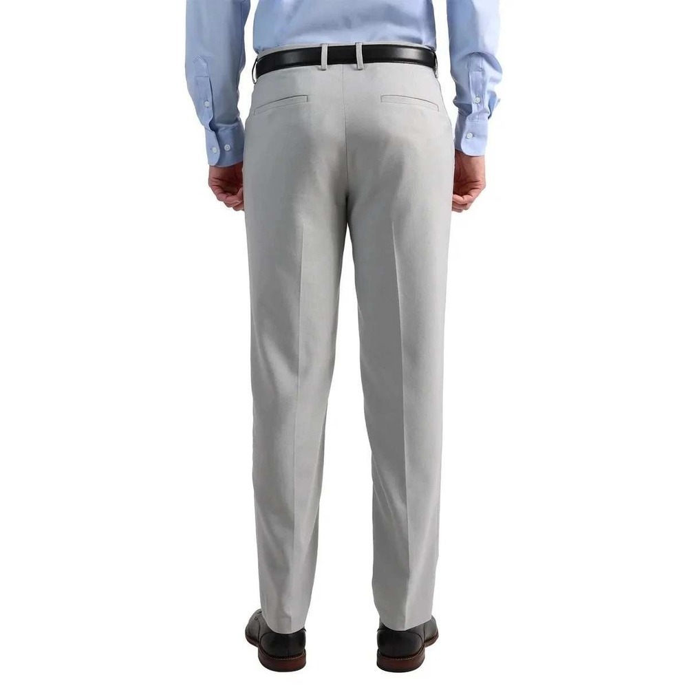 NEW Kenneth Cole Reaction Men's 38x34 Gray Slim Fit Performance Dress Pants - Picture 3 of 6